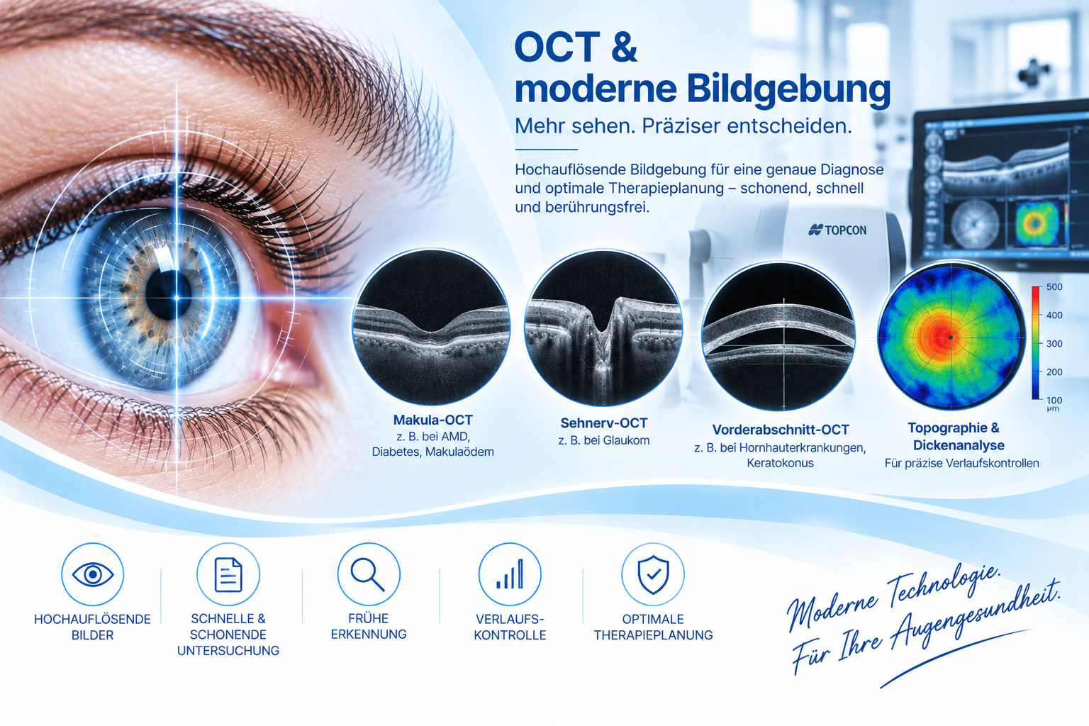 OCT eye scan Vienna