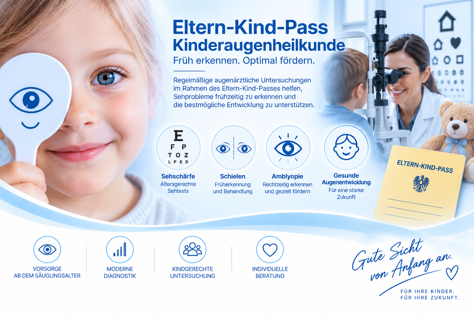 Eltern-Kind-Pass Augenuntersuchung