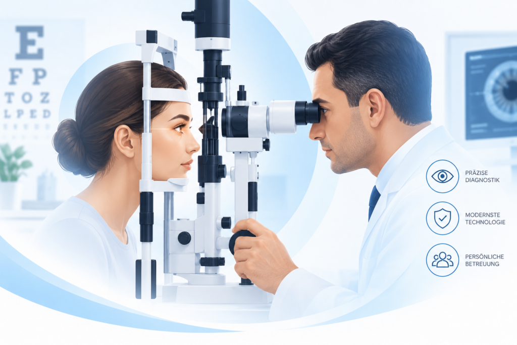 Augenärztliche Diagnostik Wien